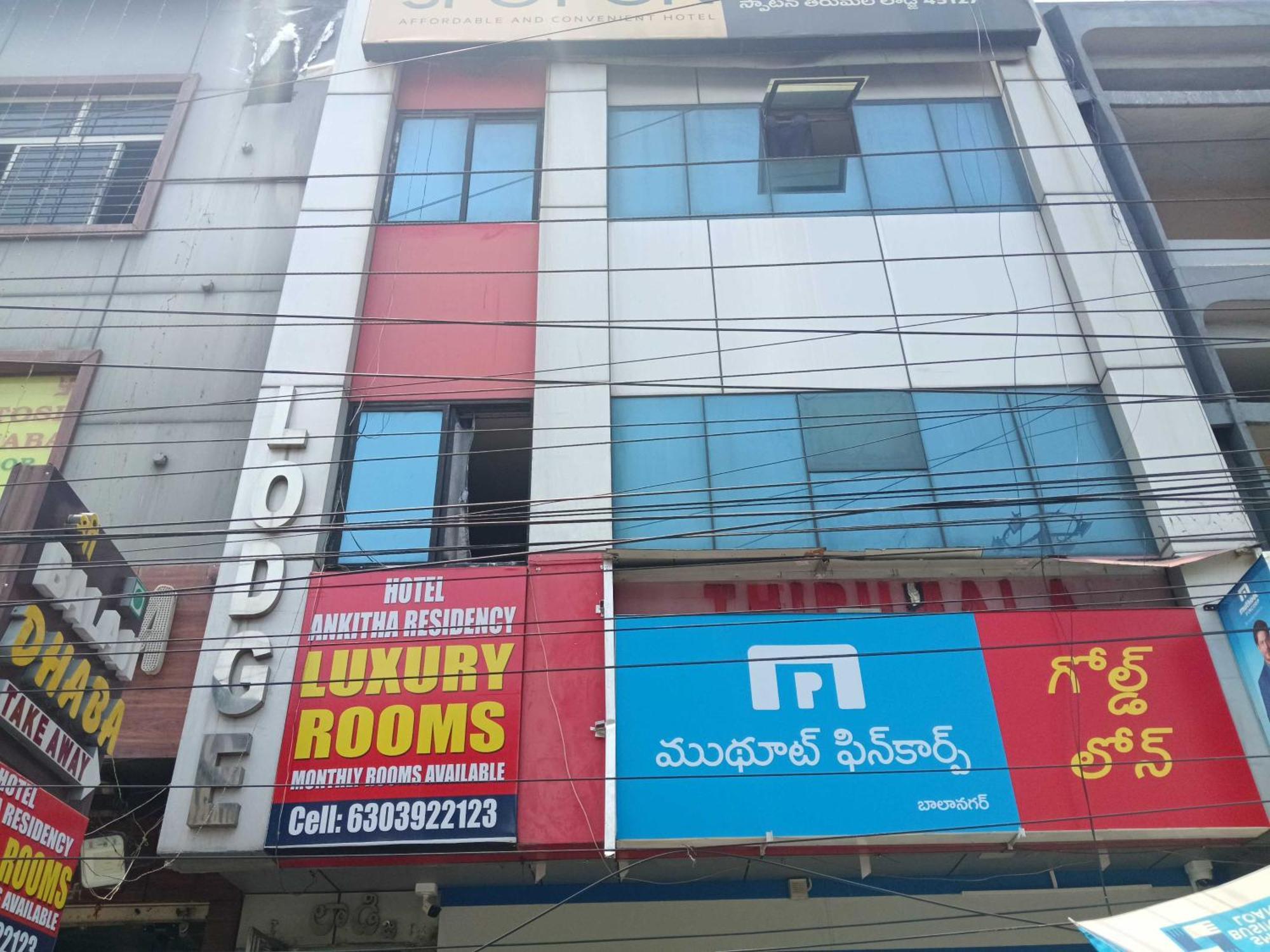 Hotel O Ankitha Residency Hyderabad Exterior foto